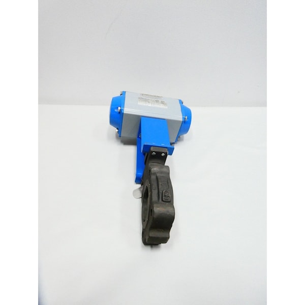Jamesbury WAFER-SPHERE PNEUMATIC STEEL STAINLESS LUGGED 2-1/2IN BUTTERFLY VALVE 815L-11-2236-XZ - main